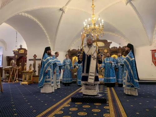 Литургија на Руском православном универзитету у Москви (01.09.2020)