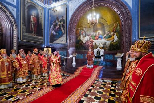 Патријарашка Литургија на празник Светих Кирила и Методија у Москви (24.05.2023)