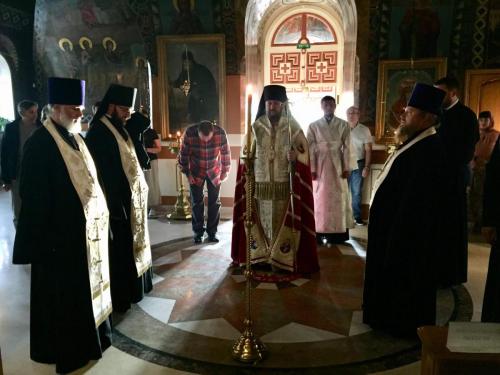 Бденије уочи Преображења Господњег (18.08.2018)