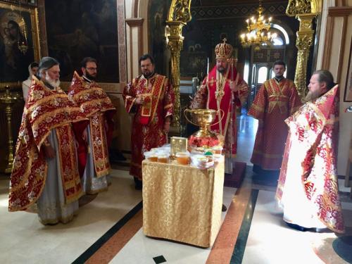 Празник Изношења Часног Крста (14.08.2018)