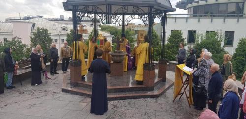 Молебан са освећењем воде (11.07.2019)