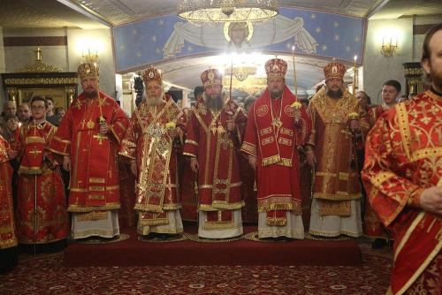 Бденије у Храму на Крви у Екатеринбургу (06.02.2021)