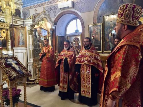 Вечерње - празник Изношења Часног Крста (13.08.2018)