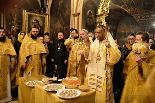 Празник Светог Саве свечано обележен у Подворју СПЦ у Москви (27.01.2023)