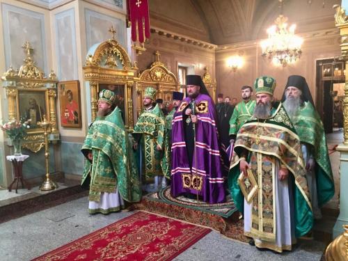 Света Литургија на Чешком подворју у Москви (01.08.2019)