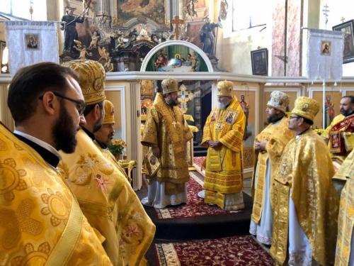 Света Литургија у граду Тахов у Чешкој (28.10.2019)