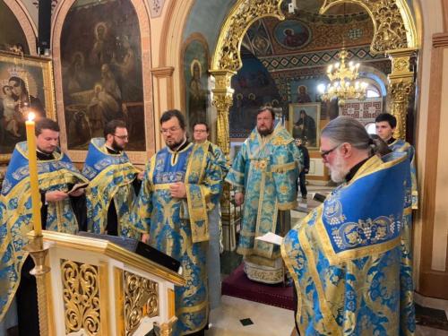 Друго бденије на Подворју СПЦ у Москви (03.04.2020)