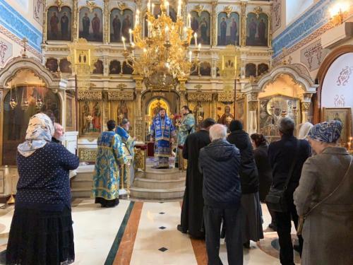 Света Литургија у 5. недељу Великог поста (05.04.2020)