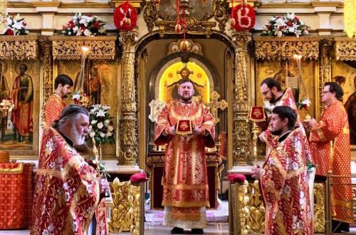 Света Литургија у понедељак светле седмице (20.04.2020)