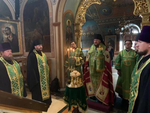 Бденије уочи празника Силаска Светог Духа на апостоле (06.06.2020)