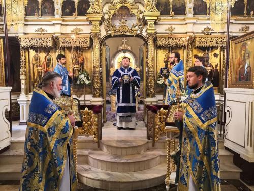 Празник Ваведења Пресвете Богородице на Подворју СПЦ у Москви (04.12.2019)