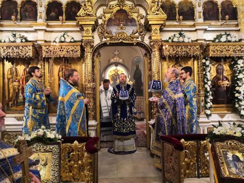 Света Литургија на празника чудотворне иконе Пресвете Богородице "Знаменије" (10.12.2019)