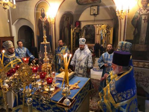 Литургија на празник Казанске иконе Пресвете Богородице (04.11.2020)