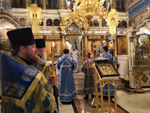 Бденије уочи празника Знаменија Пресвете Богородице (09.12.2020)