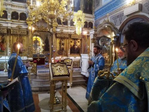 Друго бденије у Српском подворју у Москви (16.04.2021)