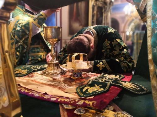 Празник Цвети у Подворју СПЦ у Москви (25.04.2021)
