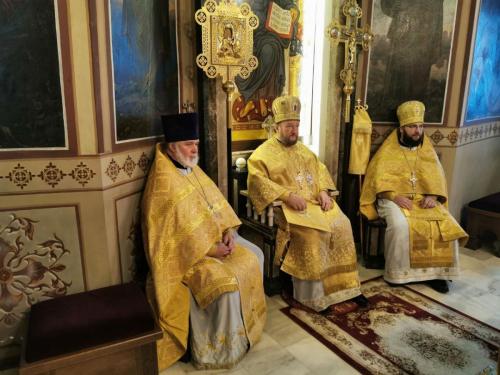 Литургија у Недељу о митару и фарисеју (13.02.2022)