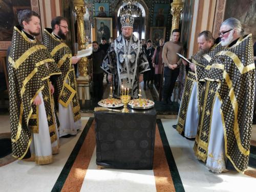 Литургија Пређеосвећених дарова (11.03.2022)