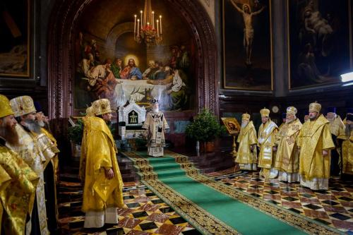 Велика вечерња у Храму Христа Спаситеља (07.01.2019)