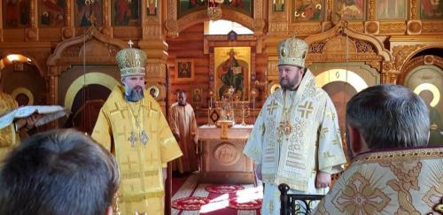 Света Литургија у граду Сајанску - Сибир (26.08.2018)