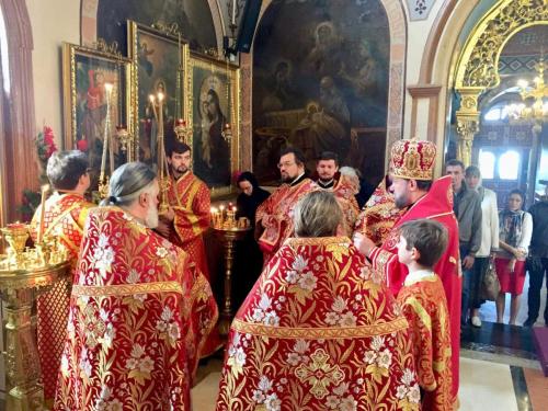 Света Литургија на празник Усековања (11.09.2019)