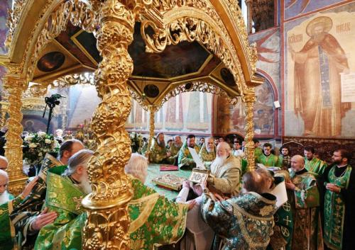 Празник Преподобног Сергија у Тројице-Сергијевој лаври (18.07.2019)