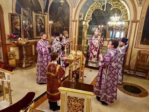 Бденије уочи празника Усековања главе Светог Јована Крститеља (10.09.2018)