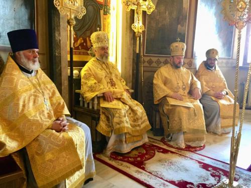 Литургија на празник Светих цара Константина и Јелене (03.06.2018)