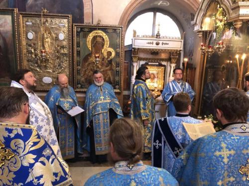 Бденије уочи празника Богољубске иконе Пресвете Богородице (30.06.2022)