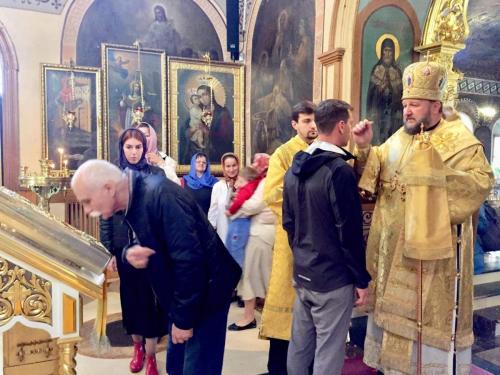 Свеноћно бденије у суботу 10. августа 2019. године