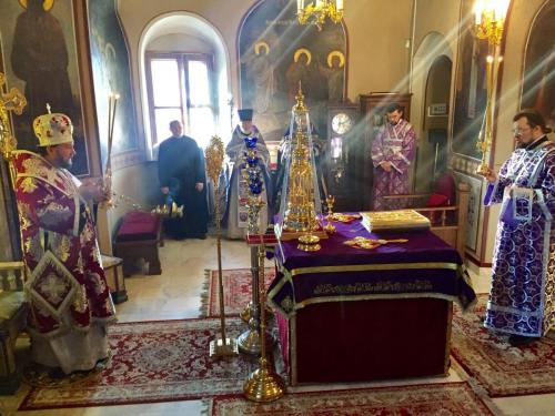 Литургија на празник Светог Теодора Тирона (24.02.2018)