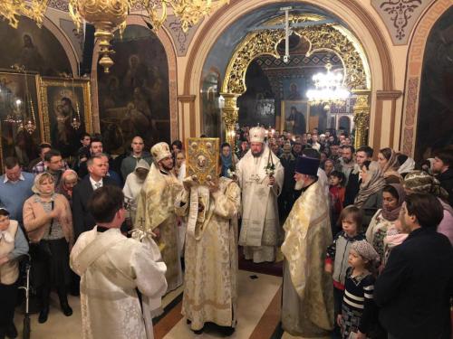 Прослава Божића на Подворју СПЦ у Москви (07.01.2019)