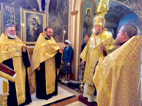 Свеноћно бденије у суботу 13. јула 2019. године