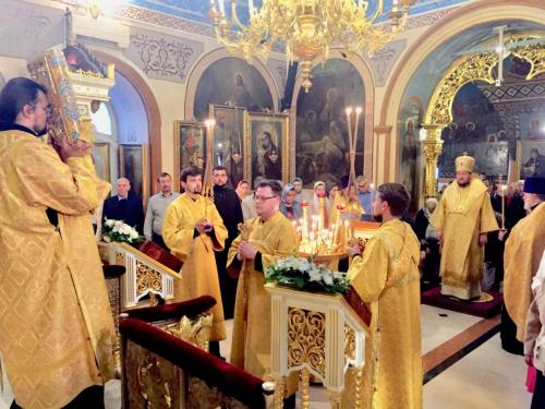 Бденије на навечерје празника Светих апостола Петра и Павла (11.07.2019)