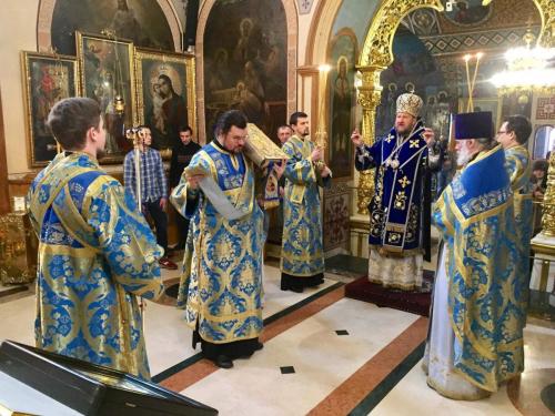 Литургија у суботу пете недеље Великог поста (24.03.2018)