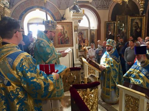 Света Литургија на празник Богољубске иконе (01.07.2018)