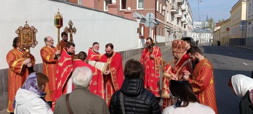 Света Литургија у среду Светле седмице (19.04.2023)