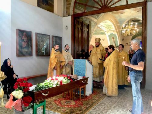 Литургија у Свето-Веденском храму у Болхову (08.09.2019)