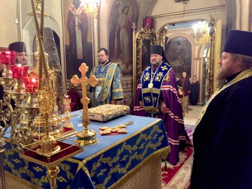 Бденије на навечерје празника чудотв. иконе Знаменије (09.12.2018)