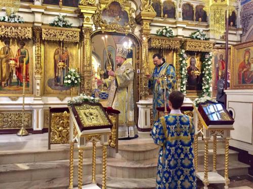 Литургија на празник Преп. Алимпија Столпника (09.12.2018)