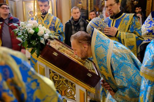 Празник Благовести Пресвете Богородице у Подворју СПЦ у Москви (07.04.2023)
