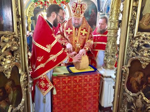 Литургија у суботу светле седмице (14.04.2018)